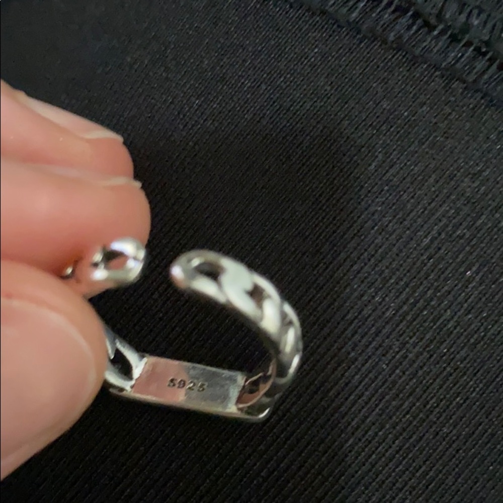 New nice sterling silver open ring - Picture 10 of 10